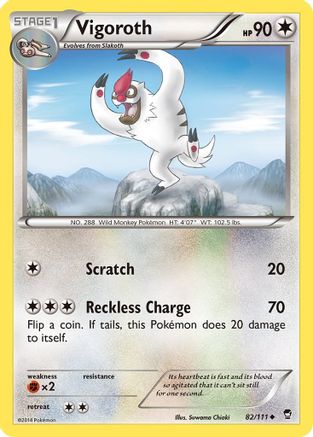 Vigoroth (82)/111 Uncommon