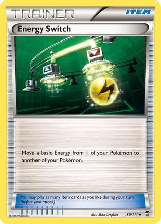 Energy Switch (89)/111 Uncommon Reverse Holofoil