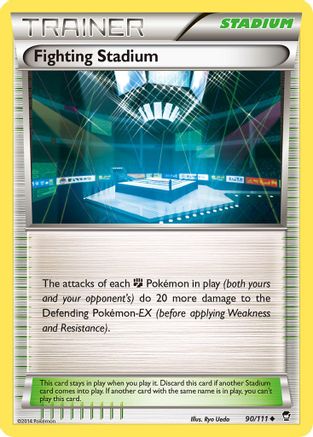 Fighting Stadium (90)/111 Uncommon Reverse Holofoil