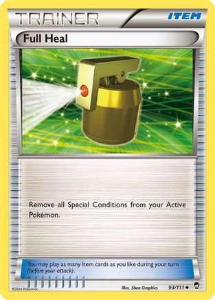 Full Heal (93)/111 Uncommon Reverse Holofoil