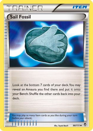 Sail Fossil (98)/111 Uncommon