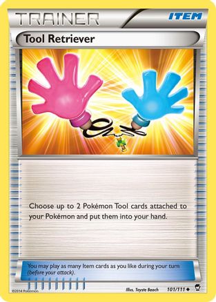 Tool Retriever (101)/111 Uncommon Reverse Holofoil