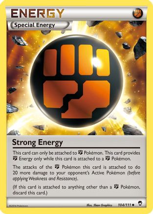 Strong Energy (104)/111 Uncommon Reverse Holofoil