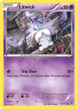 Litwick (41)/119 Common Reverse Holofoil