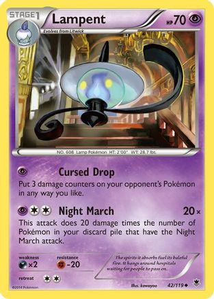 Lampent (42)/119 Uncommon