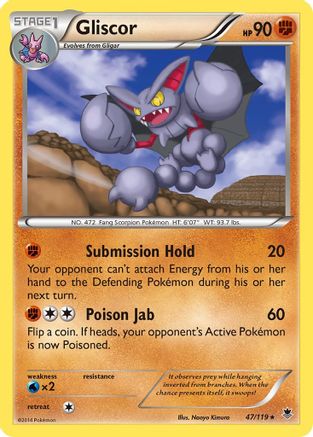 Gliscor (47)/119 Rare