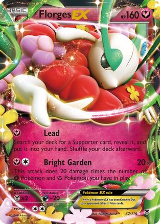 Florges EX (67)/119 Ultra Rare Holofoil