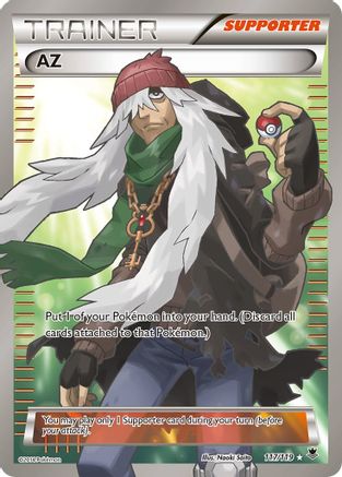 AZ (117 Full Art) (117)/119 Ultra Rare Holofoil