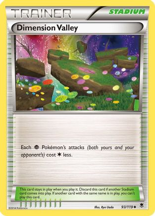 Dimension Valley (93)/119 Uncommon Reverse Holofoil