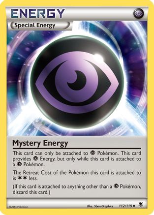 Mystery Energy (112)/119 Uncommon Reverse Holofoil
