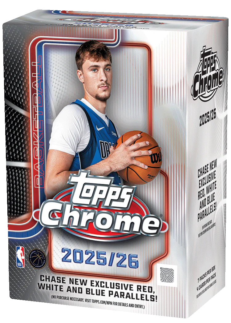 2026 Topps Chrome Basketball Value Box  Limit 3