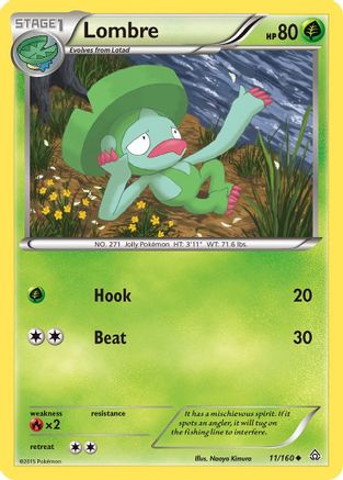 Lombre (11)/160 Uncommon Reverse Holofoil