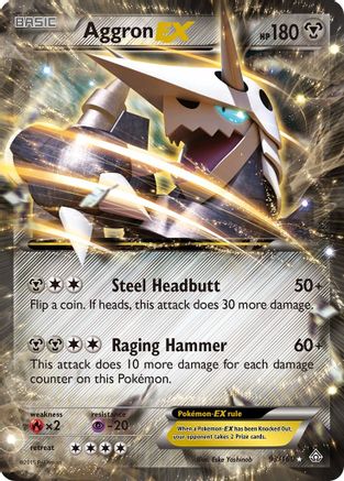Aggron EX (93)/160 Ultra Rare Holofoil
