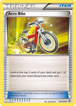 Acro Bike (122)/160 Uncommon Reverse Holofoil