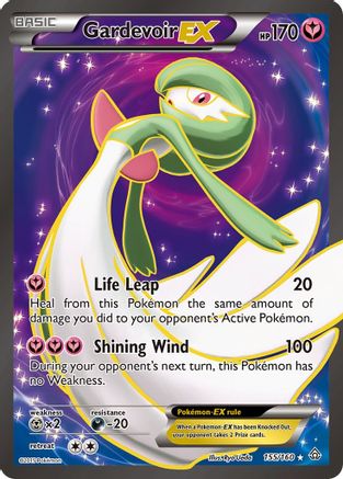 Gardevoir EX (155 Full Art) (155)/160 Ultra Rare Holofoil