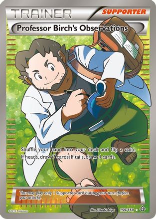 Professor Birch's Observations (159 Full Art) (159)/160 Ultra Rare Holofoil
