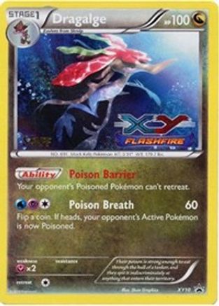 Dragalge - XY10 (Prerelease) [Staff] (XY10) Promo Holofoil