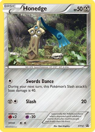 Honedge - XY12 (XY12)/211 Promo Holofoil
