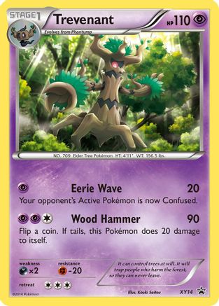 Trevenant - XY14 (XY14)/211 Promo Holofoil