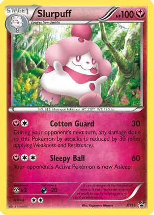 Slurpuff - XY15 (XY15)/211 Promo Holofoil
