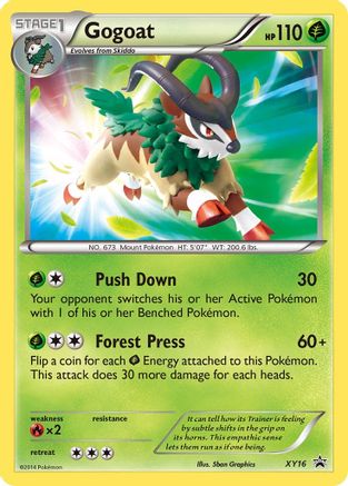 Gogoat - XY16 (XY16)/211 Promo Holofoil