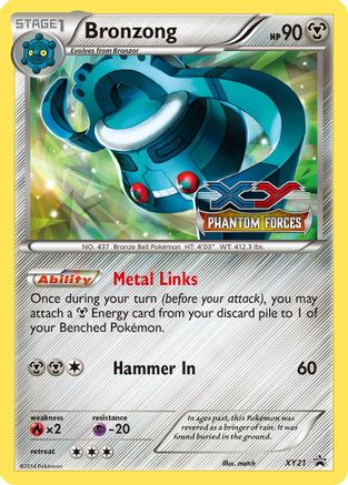 Bronzong - XY21 (Prerelease) (XY21)/211 Promo Holofoil