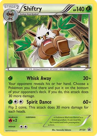 Shiftry - XY23 (XY23)/211 Promo Holofoil