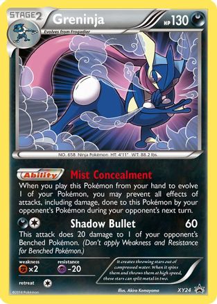 Greninja - XY24 (XY24)/211 Promo Holofoil