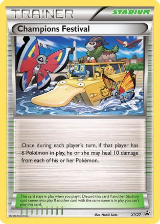Champions Festival - XY27 (2014) (XY27)/211 Promo Holofoil