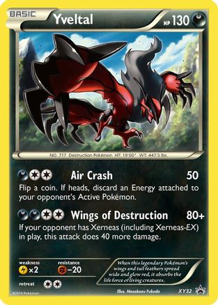 Yveltal - XY32/211 Promo Holofoil