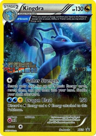 Kingdra - XY39 (Prerelease) [Staff] (XY39) Promo Holofoil