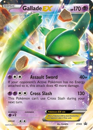 Gallade EX - XY45 (XY45)/211 Promo Holofoil