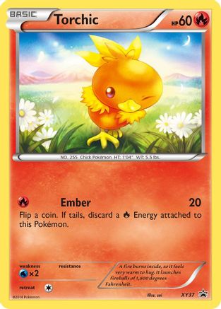 Torchic - XY37 (XY37)/211 Promo Holofoil