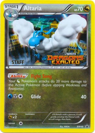 Altaria - BW48 (Prerelease) [Staff] (BW48) Promo Holofoil