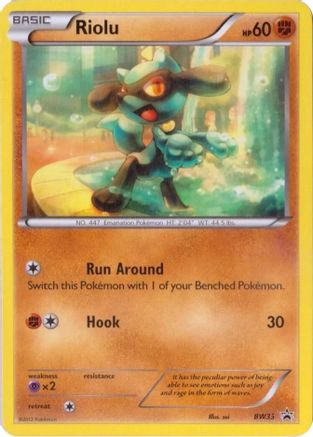 Riolu - BW33 (BW33)/101 Promo