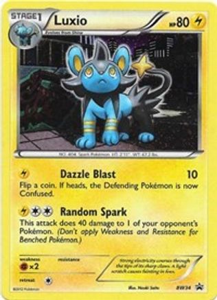 Luxio - BW34 (Cracked Ice Holo) (BW34) Promo Holofoil