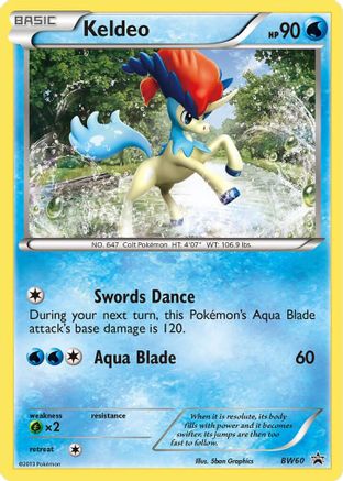 Keldeo - BW60 (BW60)/101 Promo