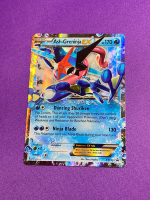 Lightly Played Ash-Greninja EX - XY133 /211 Promo Holofoil (Cabinet)