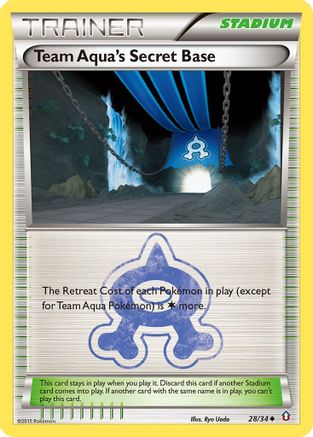 Team Aqua's Secret Base (28)/34 Uncommon