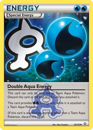 Double Aqua Energy (33)/34 Uncommon