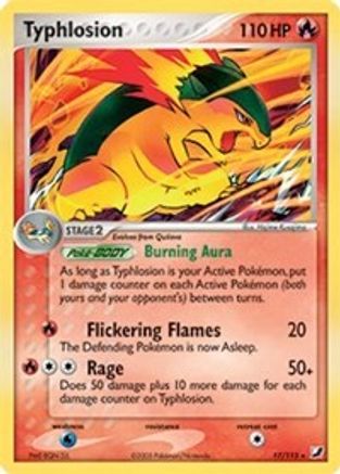 Typhlosion - 17/115 (EX Unseen Forces) (17) Rare