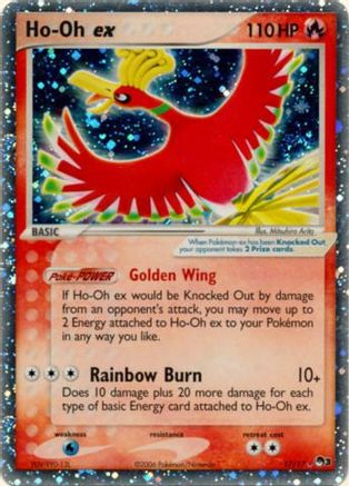 Ho-Oh ex (Holo) (17) Ultra Rare Holofoil