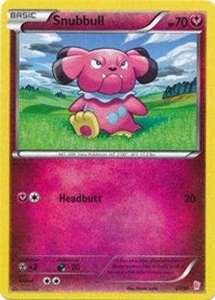 Snubbull (#27) (27) Common