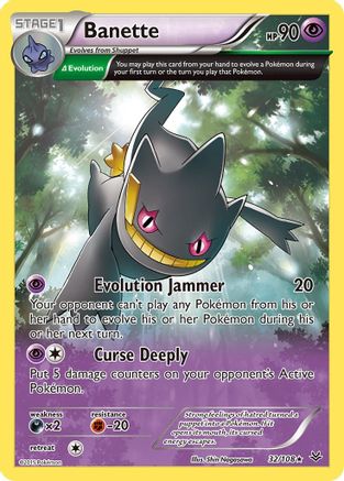 Banette (32 Delta) (32)/108 Rare Reverse Holofoil