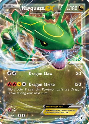 Rayquaza EX (60) (60)/108 Ultra Rare Holofoil