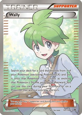 Wally (107 Full Art) (107)/108 Ultra Rare Holofoil