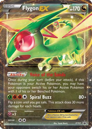 Flygon EX (XY61)/211 Promo Holofoil