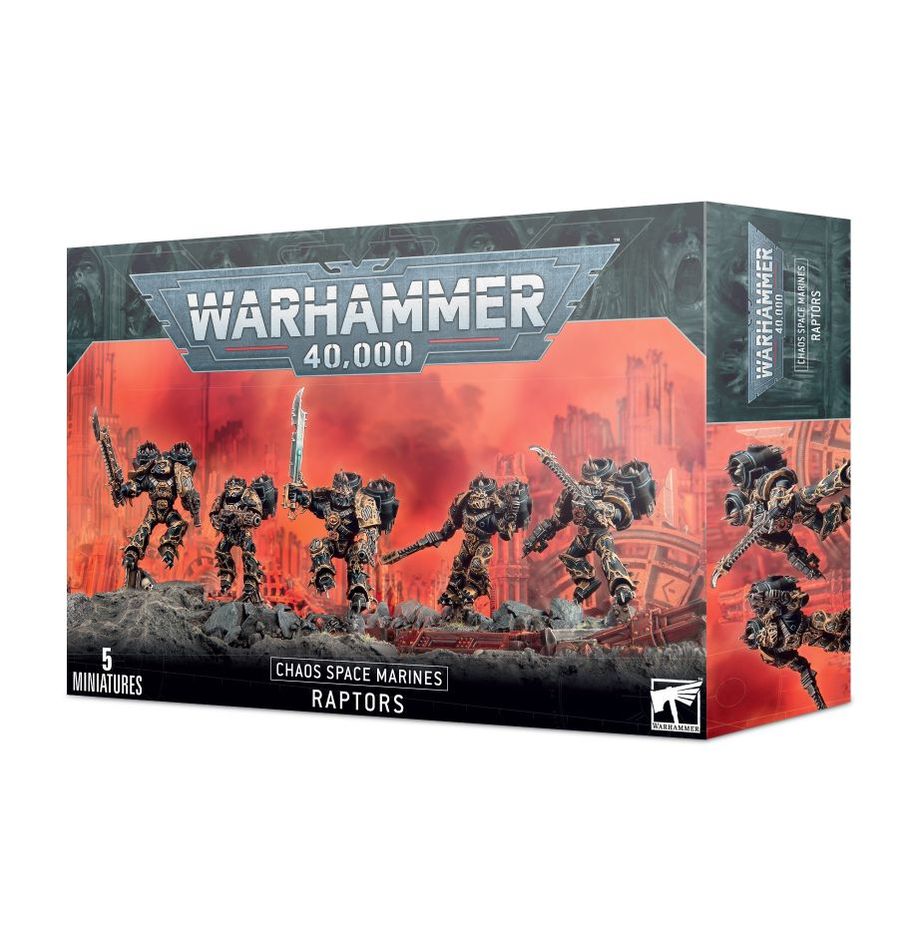 Warhammer- Chaos Space Marines - Raptors