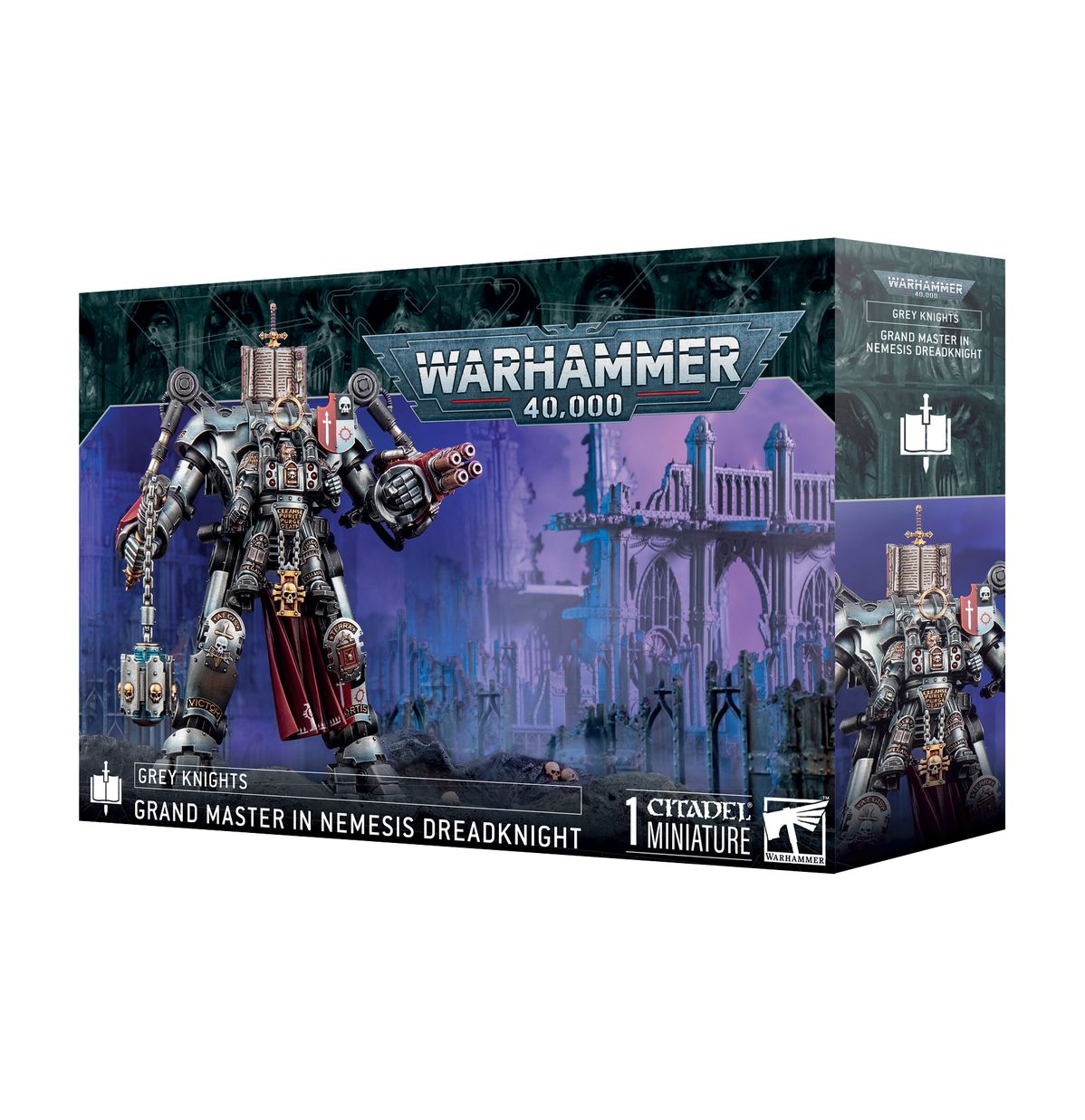 Warhammer 40,000: Grey Knights; Grand Master In Nemesis Dreadknight