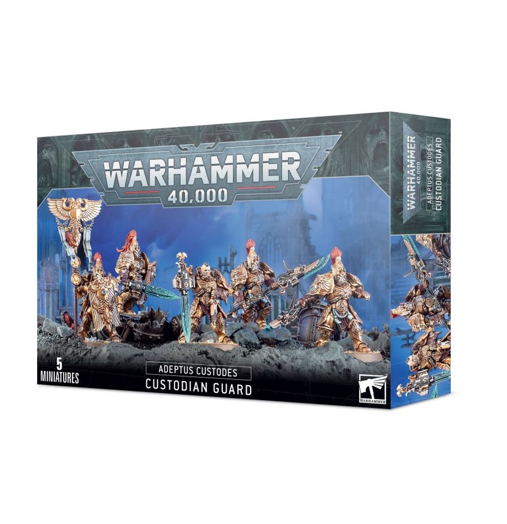 Warhammer 40,000 Adeptus Custodes Custodian Guard Squad